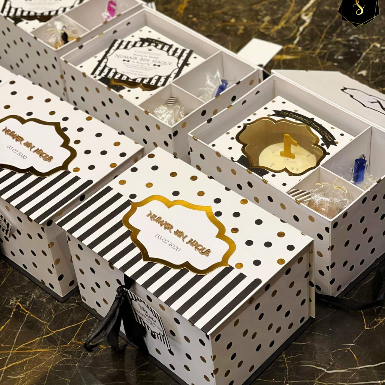 Birth Announcement Boxes - Save The Date
